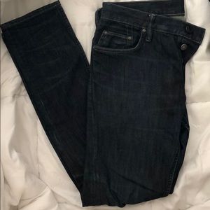 All Saints Dark Blue Cigarette Fit